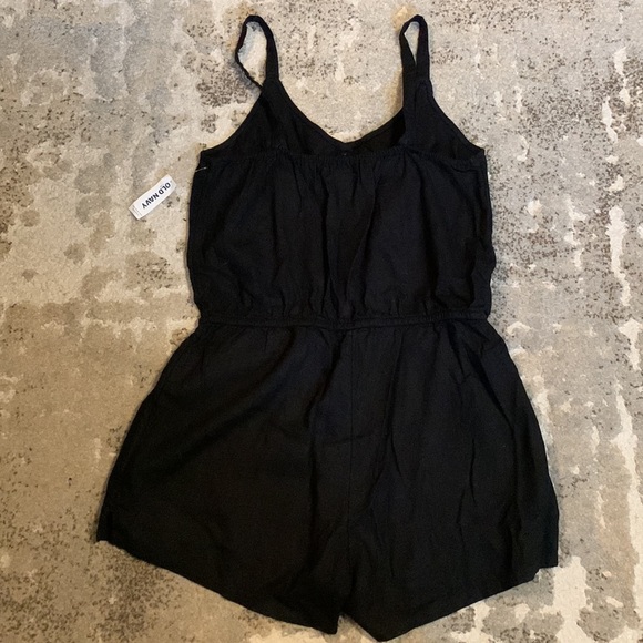 NWT Old Navy Womens Linen Romper - Picture 6 of 6